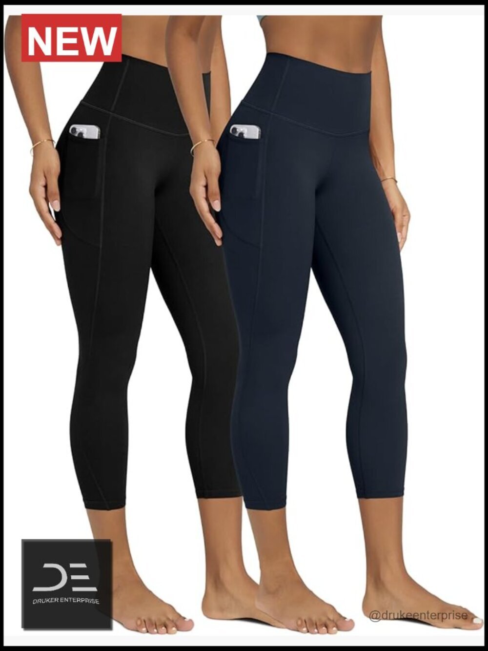 Buttery Soft High Waist Yoga Leggings with Pockets 23" / 25" / 28"